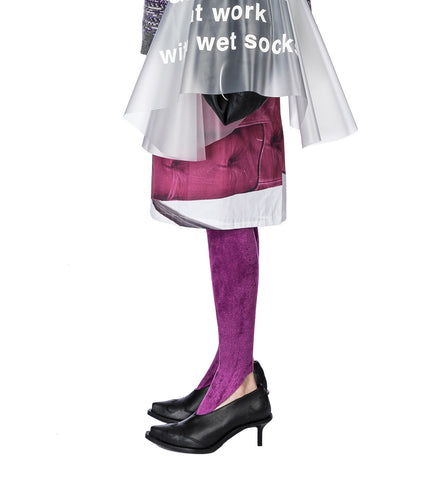 SISLEY SLIP SKIRT WHITE PINK ARMCHAIR