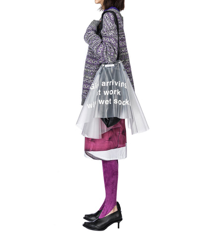 SISLEY SLIP SKIRT WHITE PINK ARMCHAIR