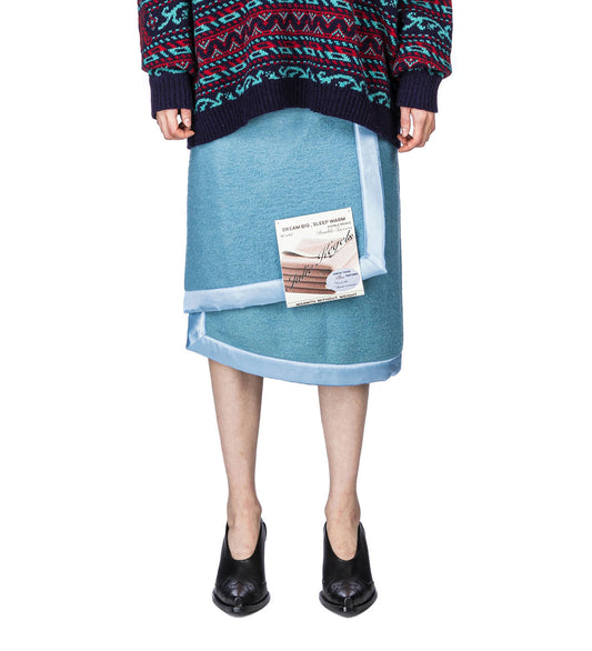 SALOME RECYCLED BLANKET SKIRT MULTI