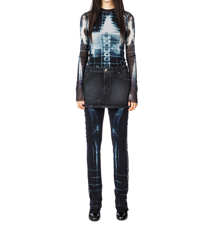 THE SQUELETOR LS TOP BLACK
