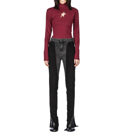 STAR TOP BLOOD RED