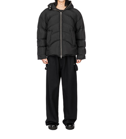 WIDE SWEATPANT BLACK