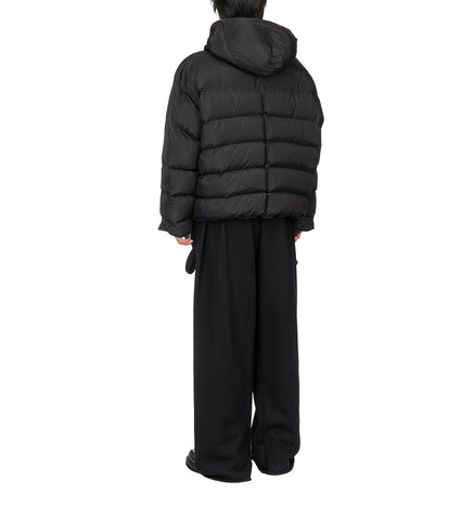 WIDE SWEATPANT BLACK