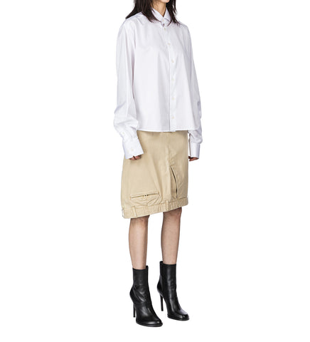 USD MIDI SKIRT BEIGE MEDIUM