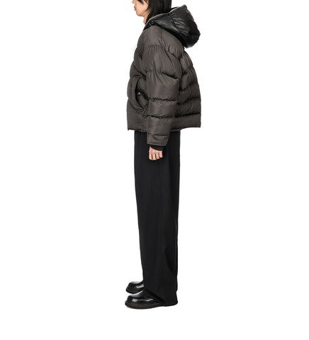 WORKER LOW CROTCH TROUSERS BLACK
