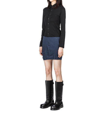 USD MINI SKIRT BLUE