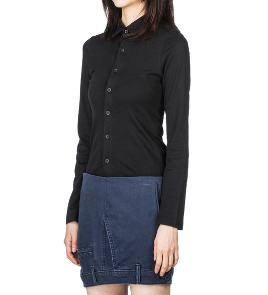 JERSEY SHIRT BABY FIT BLACK