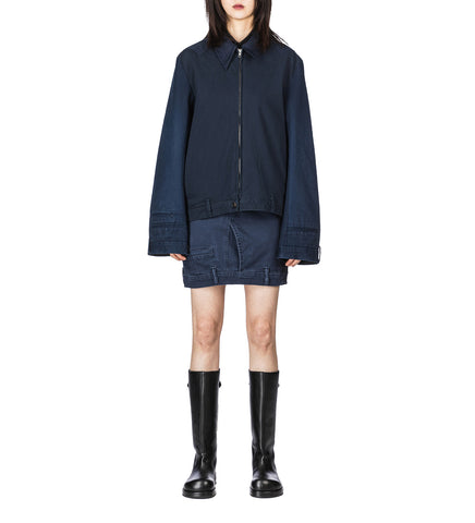 HARRINGTON CHINO JACKET BLUE