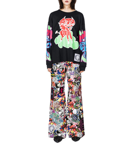 OVERSIZED JERSEY MULTI