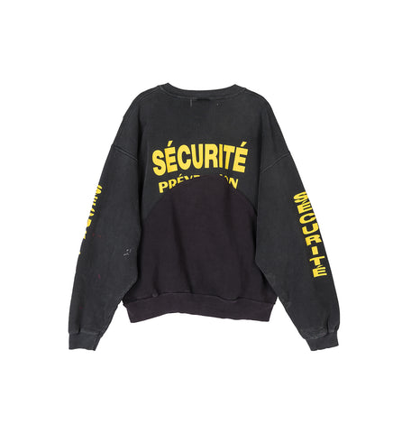 WAVE CREWNECK BLACK #3