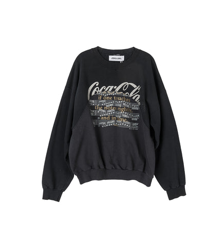 WAVE CREWNECK BLACK #2