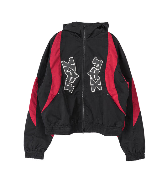 HOODED JACKET BLACK