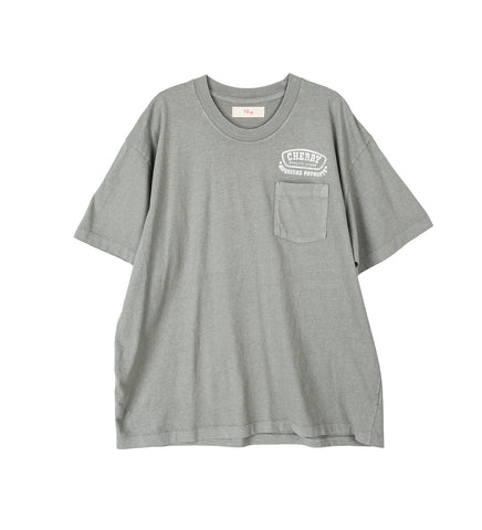 CAPE CANAVERAL CLASSIC POCKET T-SHIRT SMOKE