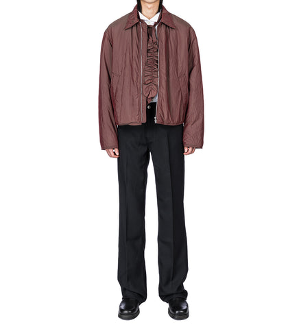 GATHERED TIE SHINING CHERRY CRINKLE SOLARO