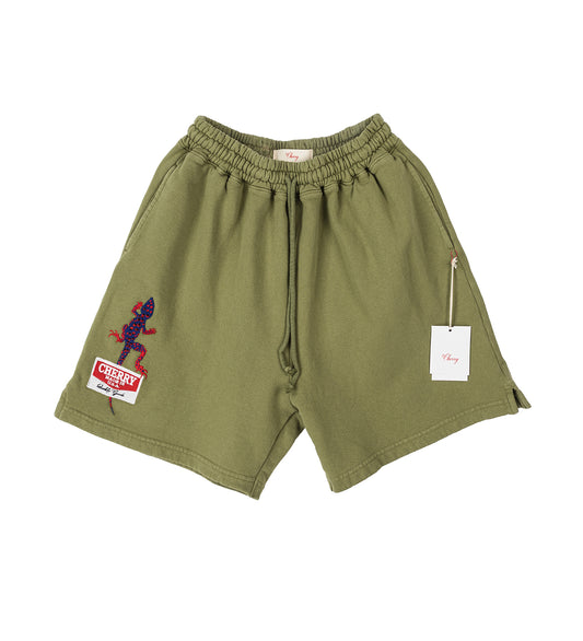 GECKO SWEATSHORTS CACTUS