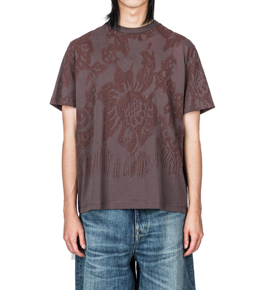 BOX T-SHIRT TASTY RASIN LACE STENCILE