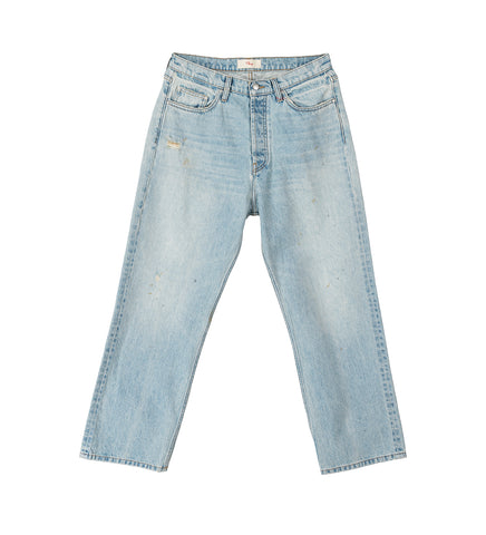 WIDE LEG 5 POCKET JEANS LIGHT WASH