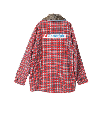 QUILTED FLANNEL SHIRT UNIQUE #4