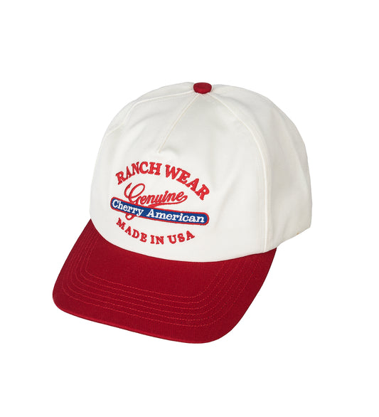 RANCHWEAR 5 PANEL HAT RED