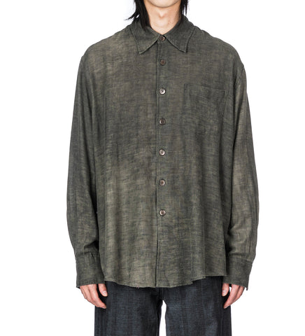 ABOVE SHIRT DARK CLOUD SPARSE COTTON WOOL