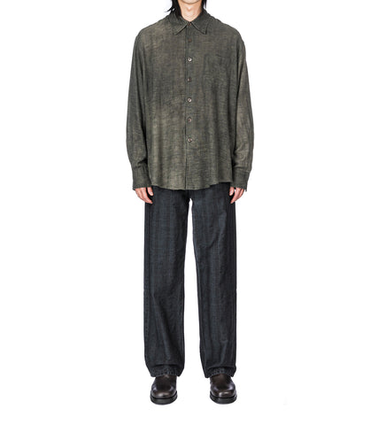 ABOVE SHIRT DARK CLOUD SPARSE COTTON WOOL