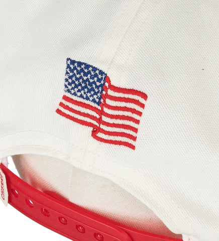 RANCHWEAR 5 PANEL HAT RED