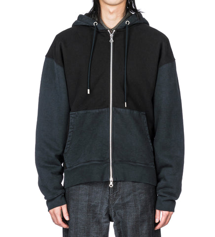 RASCAL HOOD PIGMENT BLACK HEFFY FLEECE
