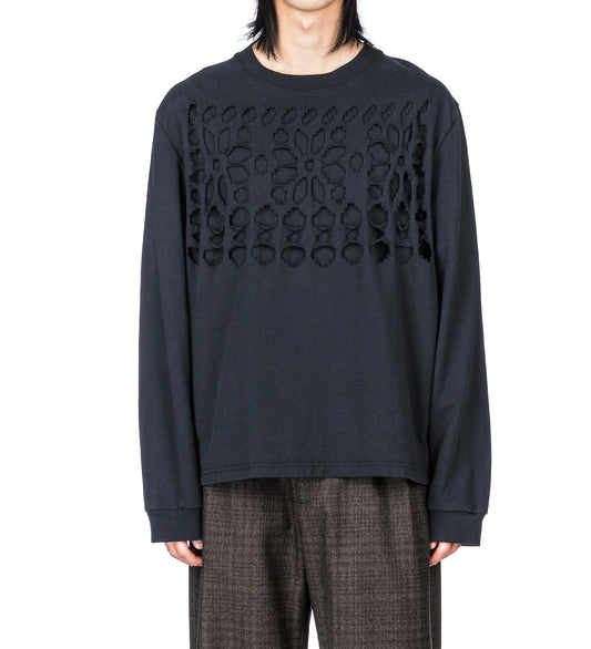 TOUR LONGSLEEVE CUT FAIRISLE INK BAND JERSEY