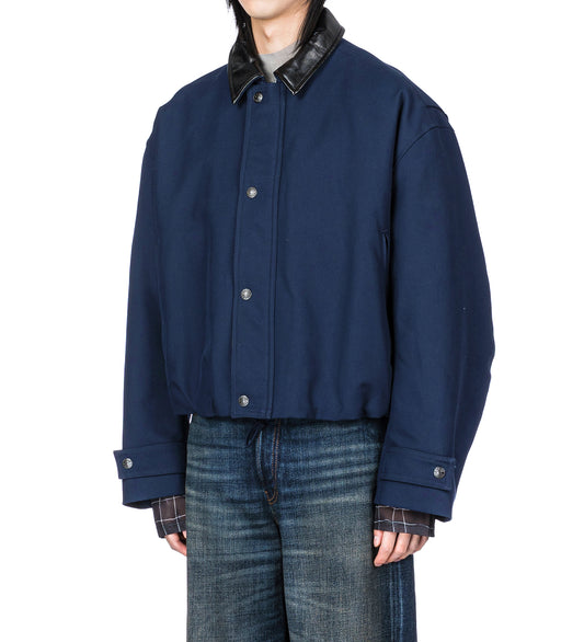 OPADO DOUBLE COTTON SATIN NAVY