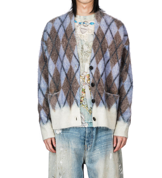 KATCHER MOHAIR GREY/BROWN