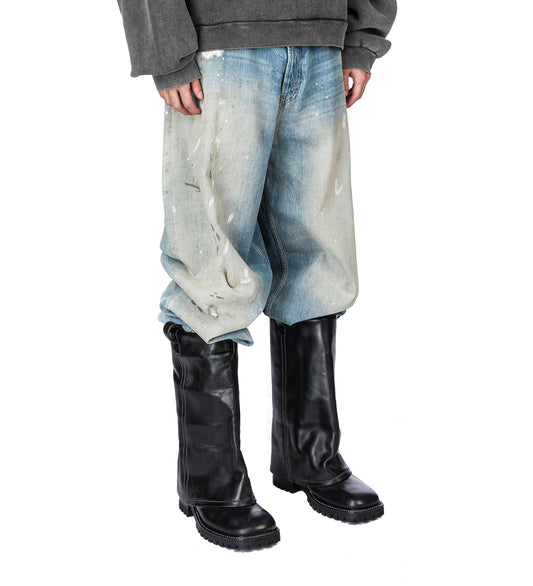 BAHARA MID BOOT SADDLE M BLACK