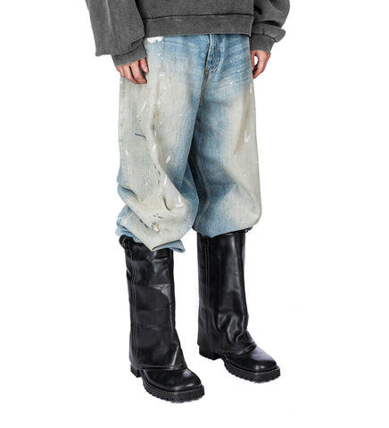 BAHARA MID BOOT SADDLE M BLACK