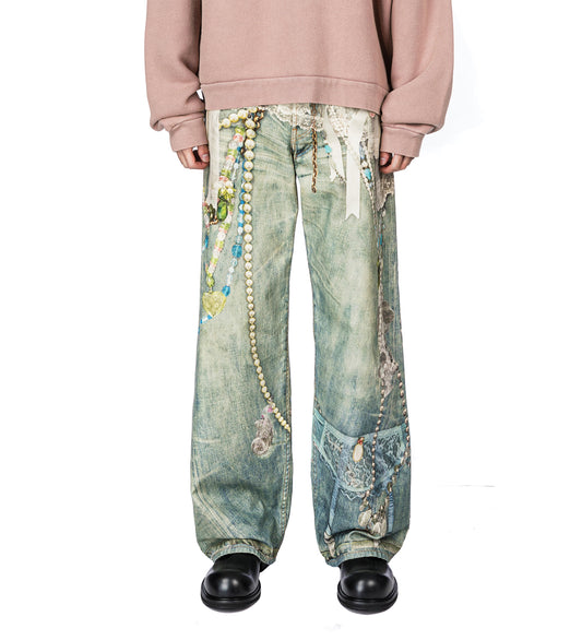 1981 U TLO GOTH CUTE WHITE/GREEN