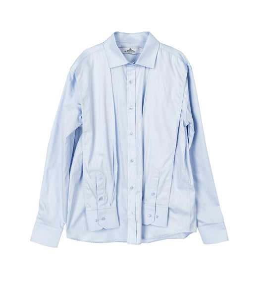 SLEEVE SHIRT BLUE