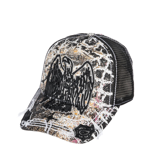 EAGLE TRUCKER HAT BLACK