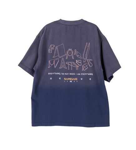 SAVA OVERSIZED PLAYGROUND TEE DEPTH BLUE