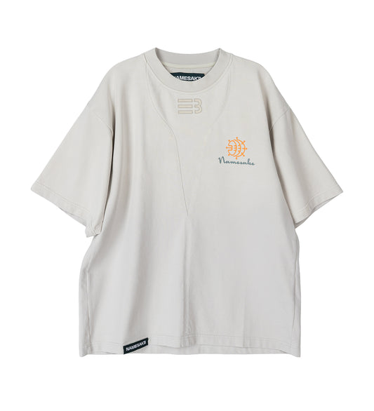 SAVA OVERSIZED PLAYGROUND TEE CANNOLI CREAM