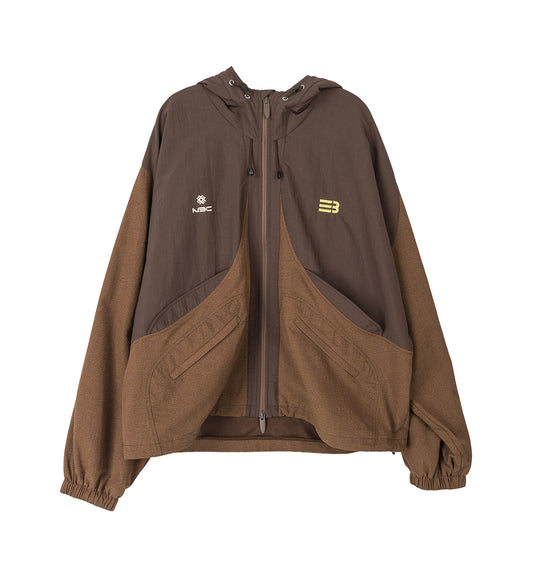 ROVER WINDBREAKER JACKET COCO BROWN