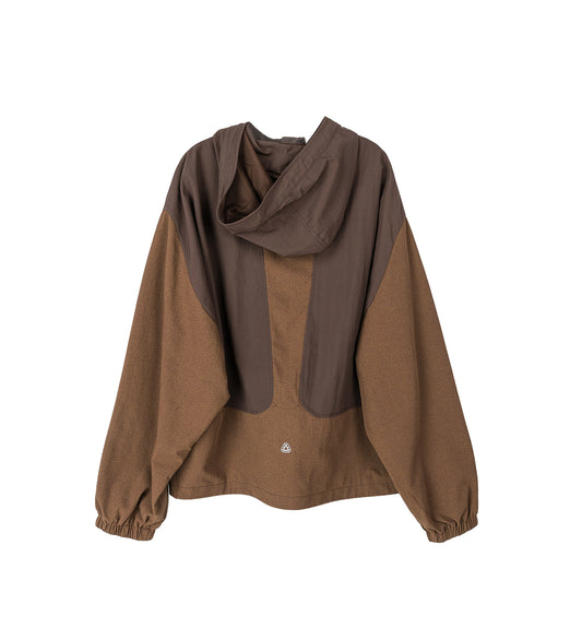 ROVER WINDBREAKER JACKET COCO BROWN