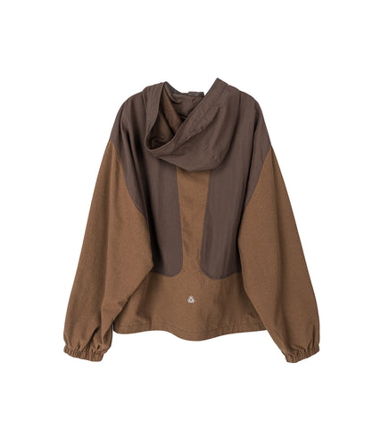ROVER WINDBREAKER JACKET COCO BROWN