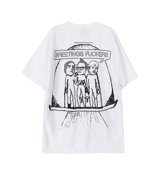 ONLINE CERAMICS X BLINK-182 ALIENS EXIST TEE WHITE