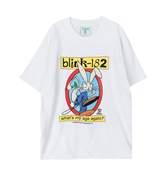 ONLINE CERAMICS X BLINK-182 WHAT'S MY AGE AGAIN? TEE WHITE