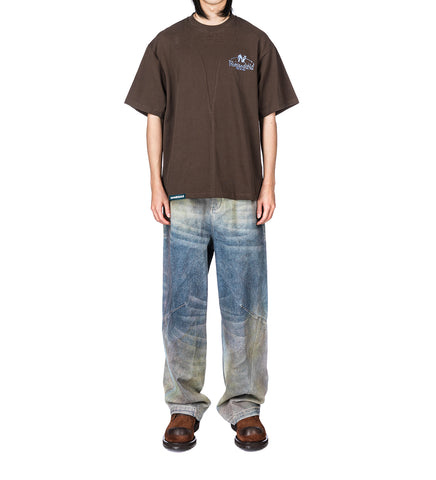 SAVA OVERSIZED ROADMAP MARSH BROWN