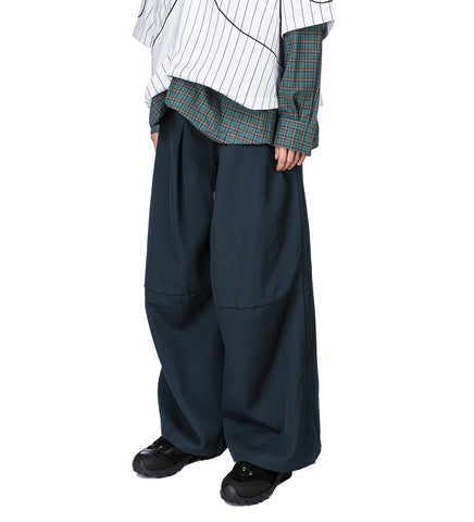TOWSON PLEATED TROUSERS AEGEAN BLUE