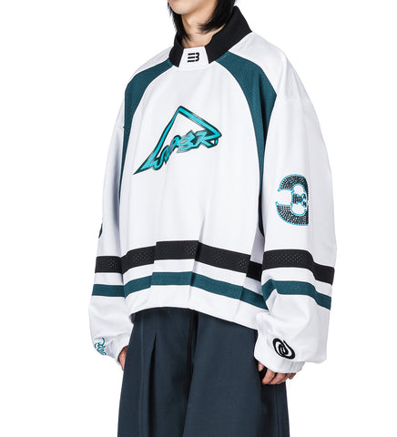 PORTS HOCKEY JERSEY FREE WHITE