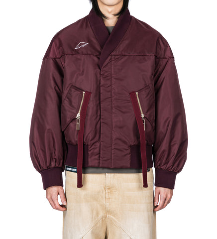 KIYAN CARGO BOMBER CABERNET RED