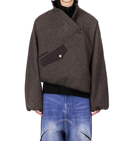 VENTURA N FLEECE STAGNANT BROWN