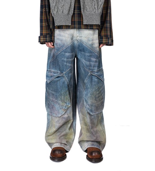 FELIX CARGO JEANS MIRROR LAKE BLUE