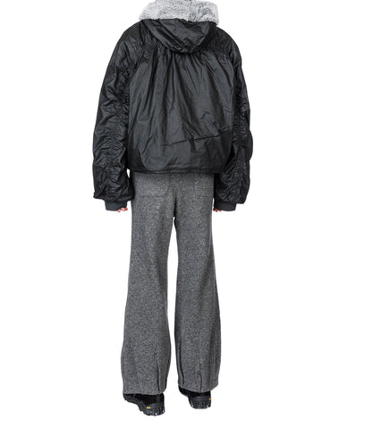 YORK WINTER BOMBER PULLOVER EUPHORIC BLACK