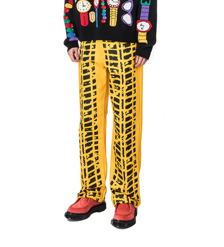 WHEEL TROUSERS YELLOW/BLACK